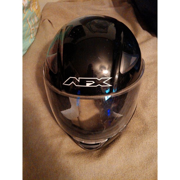AFX FX-90 helmet black M 57-58 - Picture 1 of 4